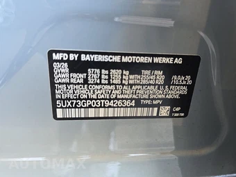 2026 BMW X3 M50 - miniatura 15