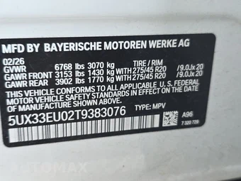 2026 BMW X5 Sports Activity Vehicle M60i xDrive - miniatura 21