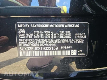 2026 BMW X5 Sports Activity Vehicle M60i xDrive – miniatura 2