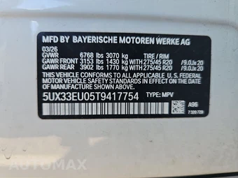 2026 BMW X5 Sports Activity Vehicle M60i xDrive - miniatura 21