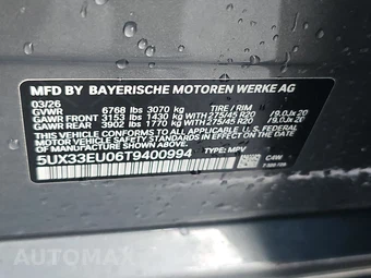 2026 BMW X5 Sports Activity Vehicle M60i xDrive – miniatura 15
