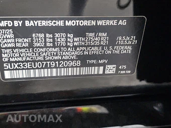 2026 BMW X5 Sports Activity Vehicle M60i xDrive - miniatura 14