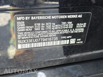 2026 BMW X5 Sports Activity Vehicle M60i xDrive - miniatura 21