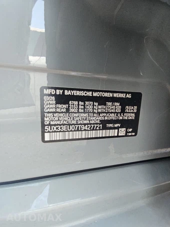 2026 BMW X5 Sports Activity Vehicle M60i xDrive – miniatura 15