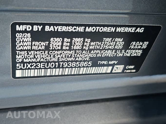 2026 BMW X5 Sports Activity Vehicle xDrive40i - miniatura 15