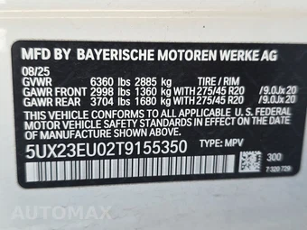 2026 BMW X5 Sports Activity Vehicle xDrive40i - miniatura 15