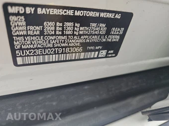 2026 BMW X5 Sports Activity Vehicle xDrive40i - miniatura 15