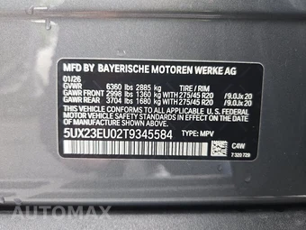 2026 BMW X5 Sports Activity Vehicle xDrive40i - miniatura 21