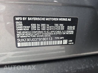 2026 BMW X5 Sports Activity Vehicle xDrive40i - miniatura 15