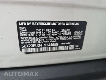 2026 BMW X5 Sports Activity Vehicle xDrive40i - miniatura 21
