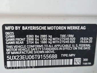 2026 BMW X5 Sports Activity Vehicle xDrive40i - miniatura 15