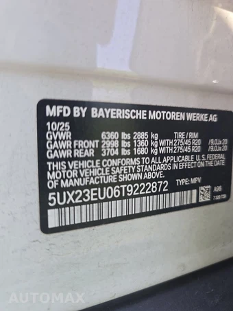 2026 BMW X5 Sports Activity Vehicle xDrive40i - miniatura 21