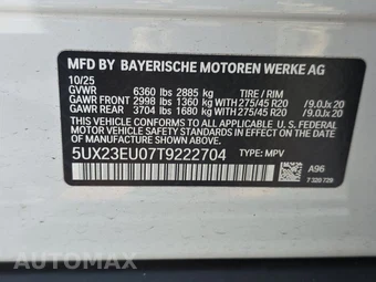 2026 BMW X5 Sports Activity Vehicle xDrive40i - miniatura 21