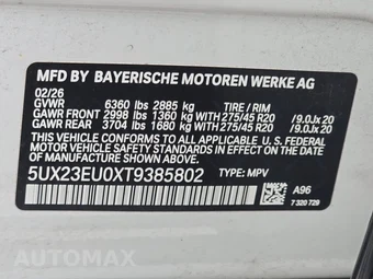 2026 BMW X5 Sports Activity Vehicle xDrive40i - miniatura 21
