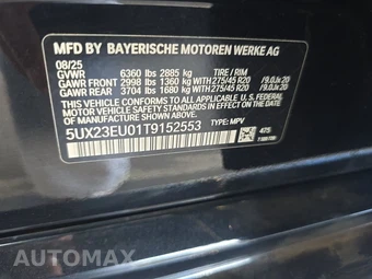 2026 BMW X5 Sports Activity Vehicle xDrive40i M SPORT LINE - miniatura 15