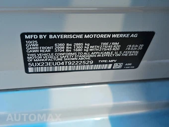 2026 BMW X5 Sports Activity Vehicle xDrive40i M SPORT LINE - miniatura 15