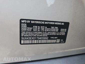 2026 BMW X6 Sports Activity Coupe M60i xDrive - miniatura 21