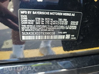 2026 BMW X6 Sports Activity Coupe M60i xDrive - miniatura 15