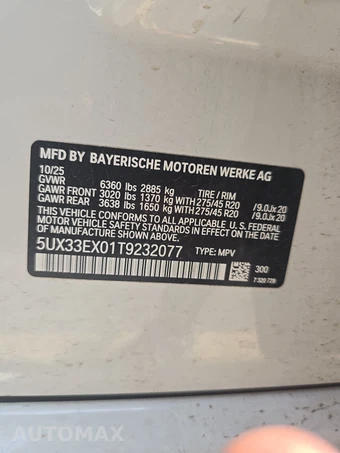 2026 BMW X6 Sports Activity Coupe xDrive40i – miniatura 15