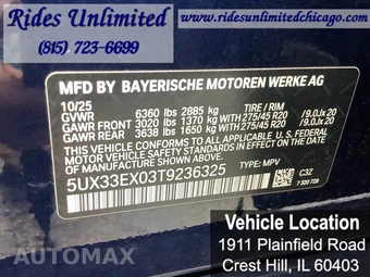 2026 BMW X6 Sports Activity Coupe xDrive40i - miniatura 37