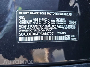 2026 BMW X6 Sports Activity Coupe xDrive40i – miniatura 21