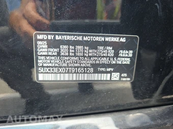 2026 BMW X6 Sports Activity Coupe xDrive40i - miniatura 21