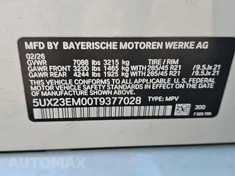 2026 BMW X7 xDrive40i – miniatura 22
