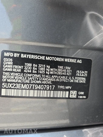 2026 BMW X7 xDrive40i - miniatura 22