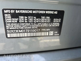 2026 BMW X7 xDrive40i M SPORT LINE - miniatura 15