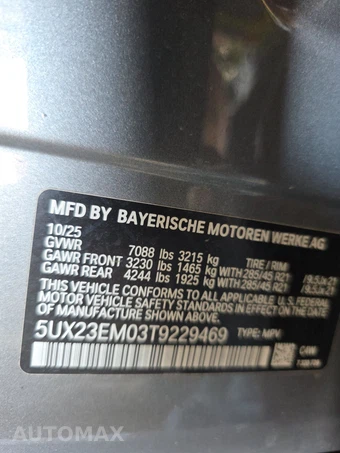 2026 BMW X7 xDrive40i M SPORT LINE - miniatura 21