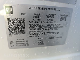 2026 Buick Enclave Preferred 1SD - miniatura 15