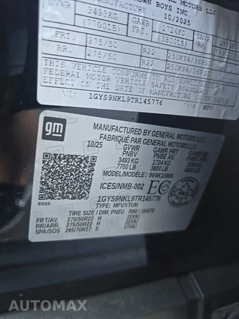 2026 Cadillac Escalade ESV Sport 1SC - miniatura 15