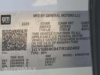 2026 Cadillac Escalade V-Series 1SD - miniatura 6
