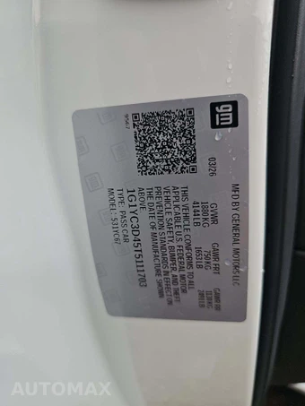2026 Chevrolet Corvette Stingray Convertible 3LT - miniatura 2