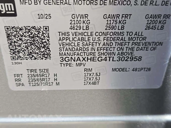 2026 Chevrolet Equinox LT 1LT - miniatura 5