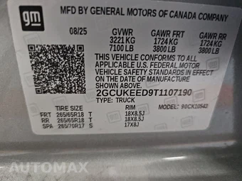 2026 Chevrolet Silverado 1500 RST Crew Cab Short Bed 1SP - miniatura 14