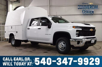 2026 Chevrolet Silverado 3500HD Cab Chassis Work Truck Crew Cab 1WT DRW - samochód z USA z aukcji Manheim, oferta Kup Teraz w AUTOMAX