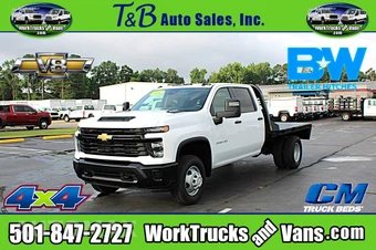 2026 Chevrolet Silverado 3500HD Cab Chassis Work Truck Crew Cab 1WT DRW - samochód z USA z aukcji Manheim, oferta Kup Teraz w AUTOMAX