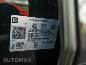 2026 Chevrolet Tahoe High Country 3LZ - miniatura 58