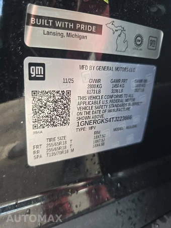 2026 Chevrolet Traverse LT 1LT - miniatura 15