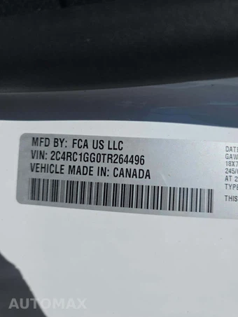 2026 Chrysler Pacifica Limited 121.6" WB – miniatura 2