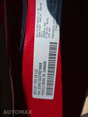 2026 Chrysler Pacifica Limited 121.6" WB – miniatura 5