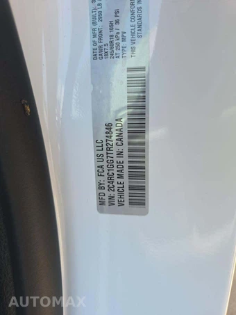 2026 Chrysler Pacifica Limited 121.6" WB – miniatura 5