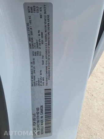 2026 Chrysler Pacifica Select 121.6" WB - miniatura 18