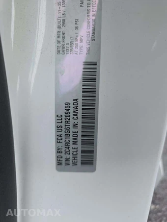 2026 Chrysler Pacifica Select 121.6" WB - miniatura 5
