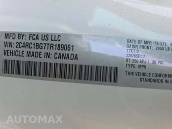 2026 Chrysler Pacifica Select 121.6" WB - miniatura 2