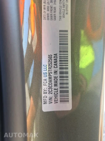 2026 Dodge Charger Scat Pack Plus 2-Door Coupe – miniatura 13