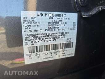 2026 Ford Explorer Active w/200A - miniatura 5