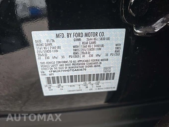 2026 Ford Explorer Platinum - miniatura 2