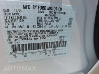 2026 Ford Maverick Hybrid XL Crew Cab Short Bed - miniatura 5